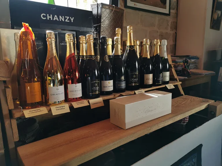 Bouteilles préparées pour une dégustation de vins
